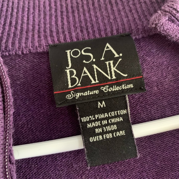 Men’s Jos. A Bank purple sweater - Picture 2 of 2